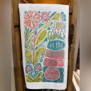 Spring tea towel NWOT